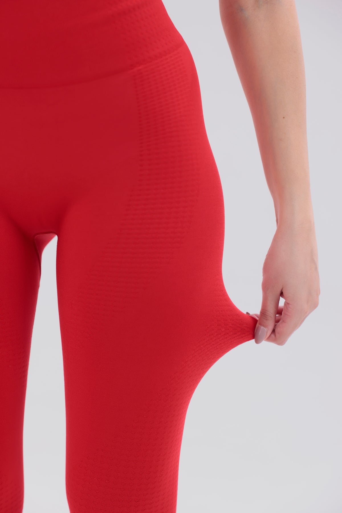 Toparlayıcı Yüksek Bel Seamless Spor Tayt – Push Up Etkili & Nefes Alabilir